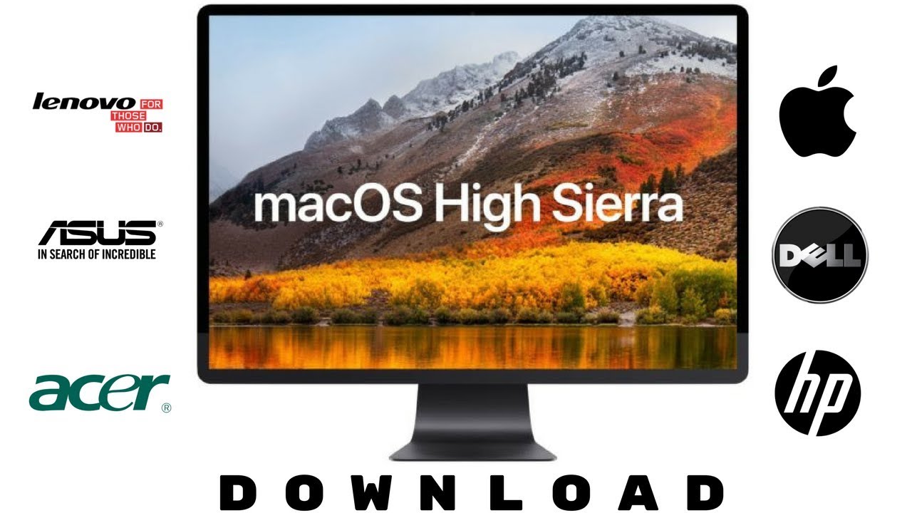 how to download a full macos high sierra installer app